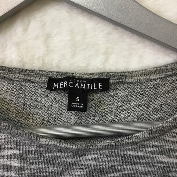 J.Crew Mercantile Gray Long Sleeve Top - Picture 3 of 7